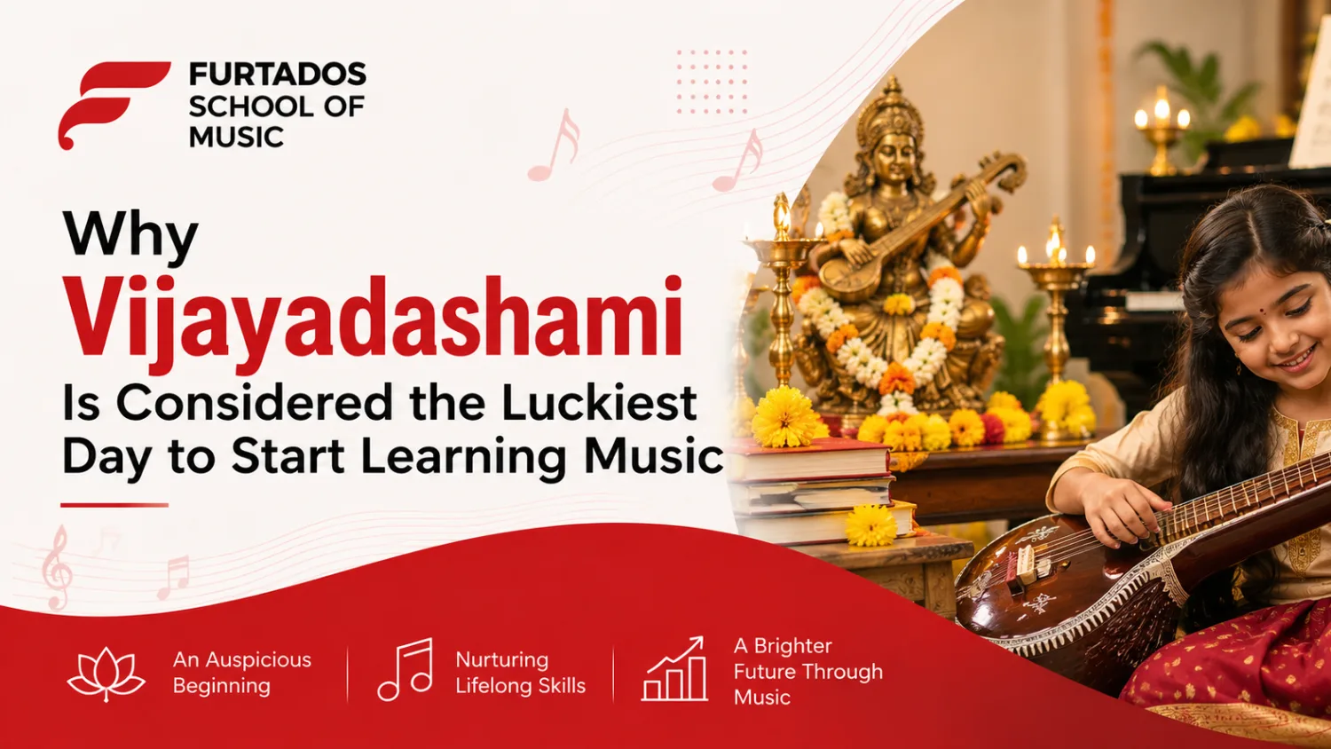 Vijayadashami Marked as Fortunate Day for Musical Beginnings