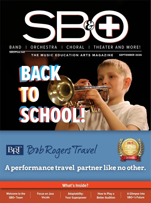 September 2026 School Band & Orchestra + cover