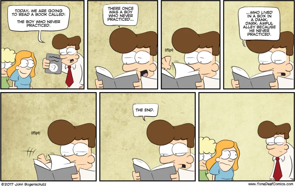 Tone Deaf Comics By John Bogenschutz