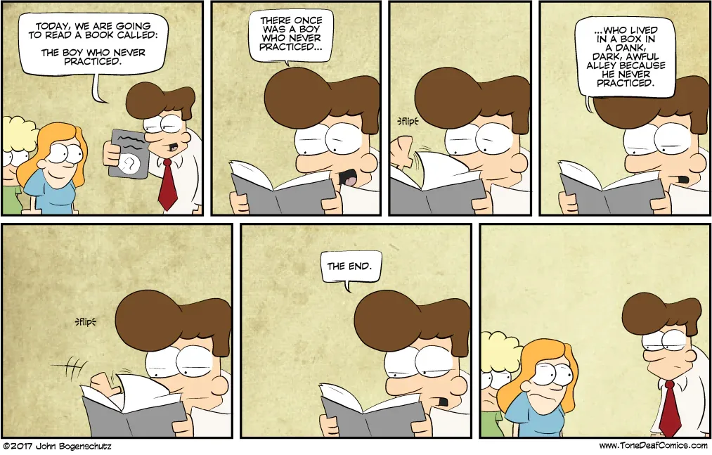 Tone Deaf Comics By John Bogenschutz