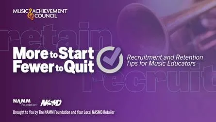 Read the Latest Tips from the Music Achievement Council