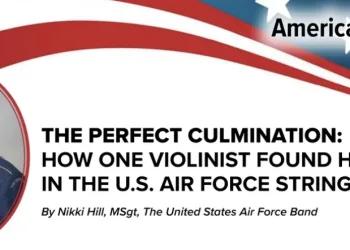 The Perfect Culmination: How One Violinist Found His Calling in the U.S. Air Force Strings