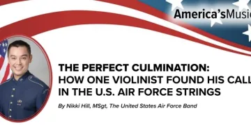 The Perfect Culmination: How One Violinist Found His Calling in the U.S. Air Force Strings