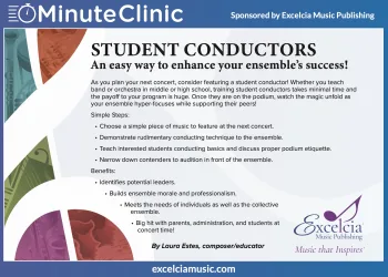 Minute Clinic – STUDENT CONDUCTORS