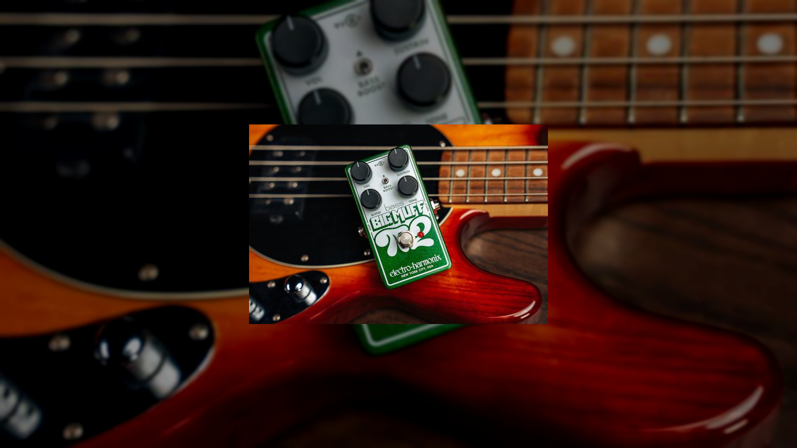 Electro-Harmonix Releases Bass Big Muff Pi 2 Fuzz Pedal