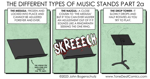 The Different Type of Music Stands – Part 2a