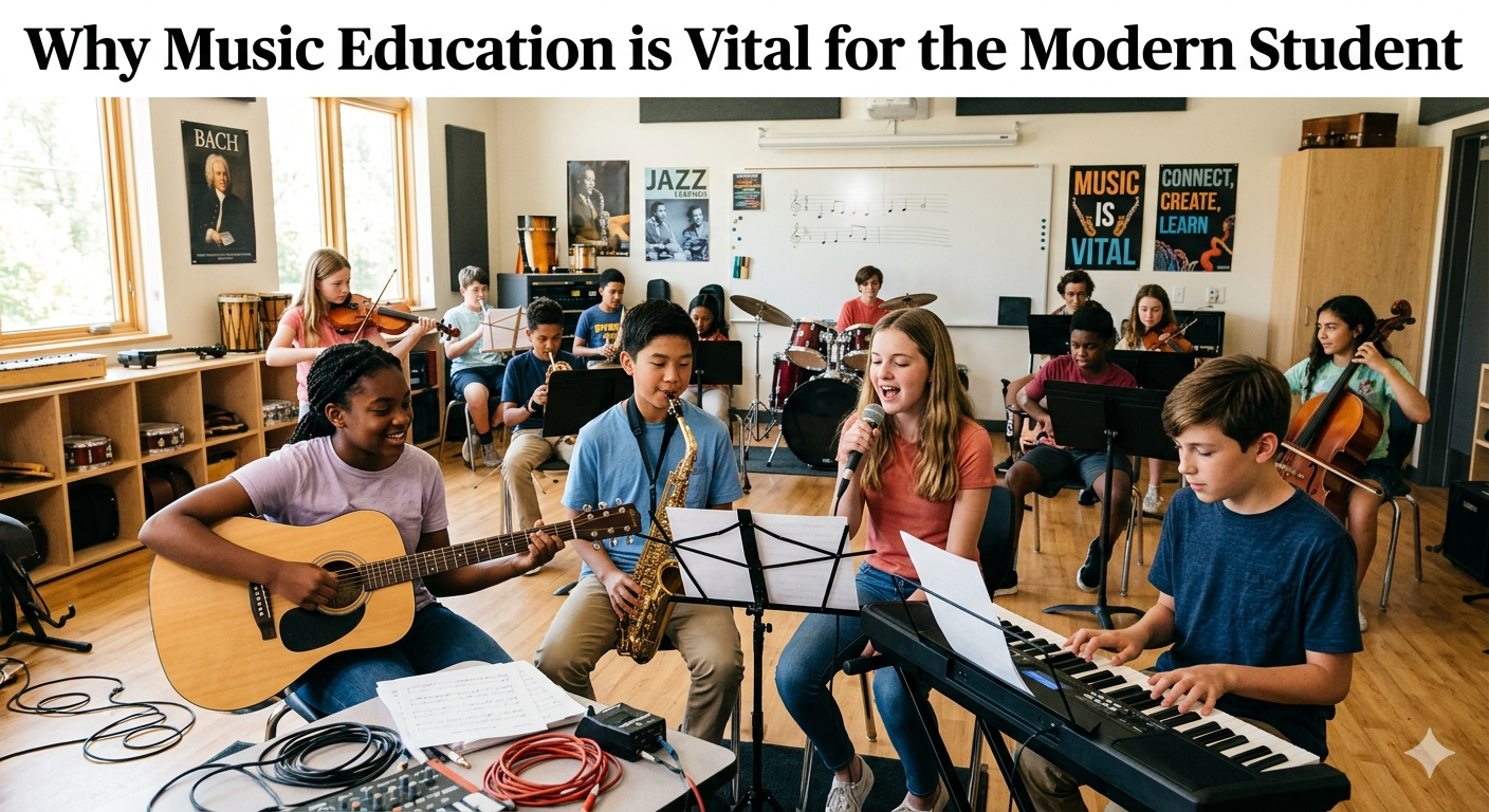 Why Music Education is Vital for the Modern Student