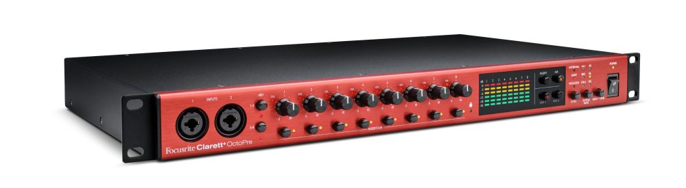 Focusrite Announces Clarett+ OctoPre