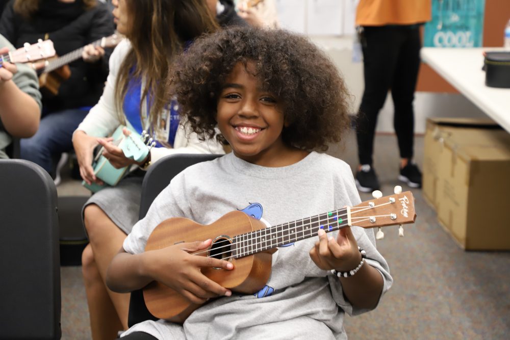 The NAMM Foundation Gifts Anaheim Elementary School District with Donation For a Larger Music Making Program