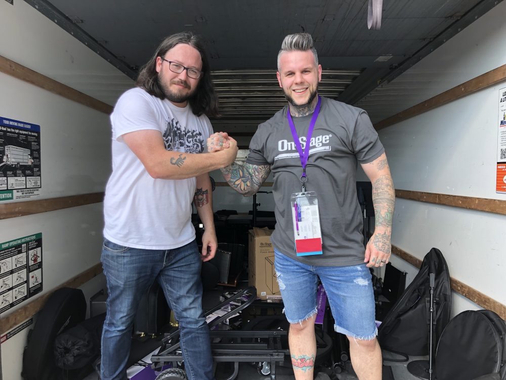 On-Stage Donates All Gear from Summer NAMM Booth to YEAH! Rocks Camps