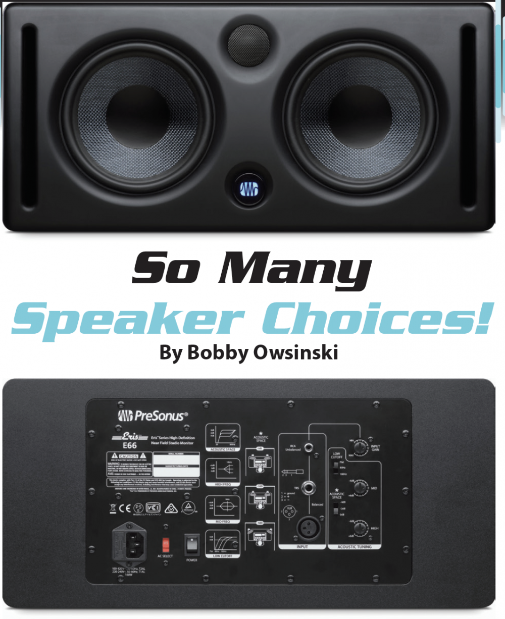 So Many Speaker Choices!