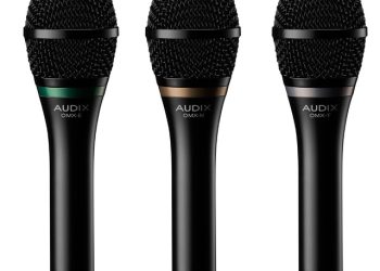 AUDIX Debuts the OMX Series of Handheld Dynamic Mics