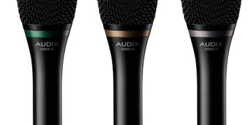 AUDIX Debuts the OMX Series of Handheld Dynamic Mics