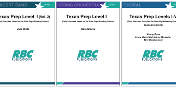 RBC Publications Releases Popular ‘Texas Prep’ Sight-Reading Series for Choral and Concert Band II